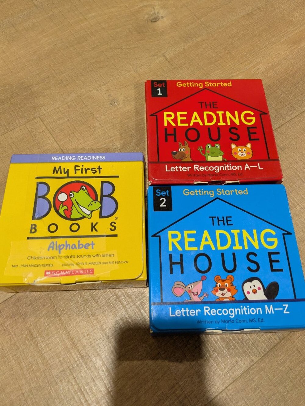 Alphabet Phonics Books Bundle Bob Books The Reading House